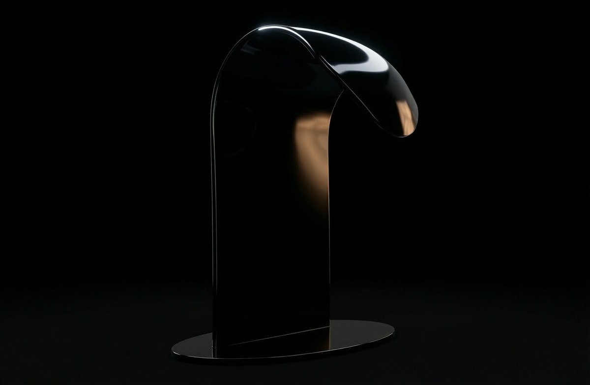 Bespoke superyacht sculpture art — 3D printed maritime sculpture by FORMARE